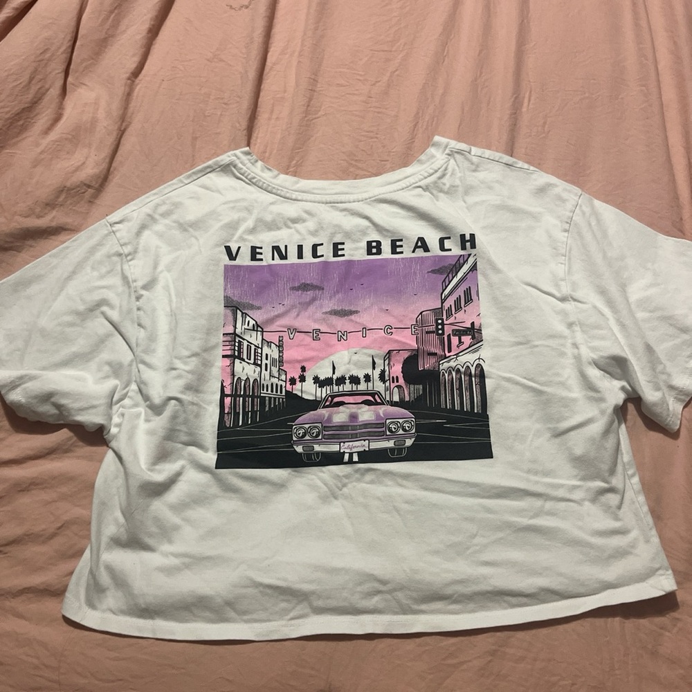 Venice Beach Cropped Tee